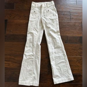 cream pants size xs